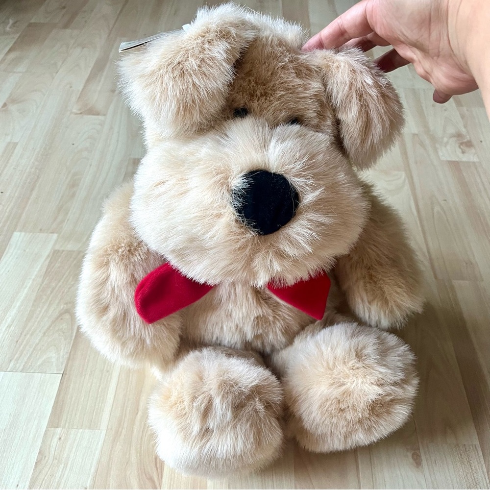 NWT 90’s Vintage Plush Creations Inc Paulie Puppy 21”
